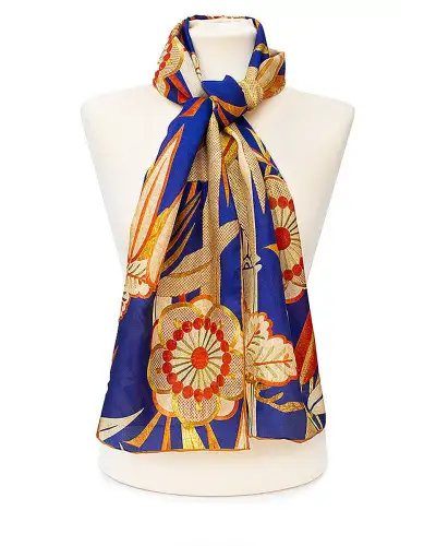 Scarves Fox and Chave Buddhist Altar Cloth Silk Habotai Scarf £42.00