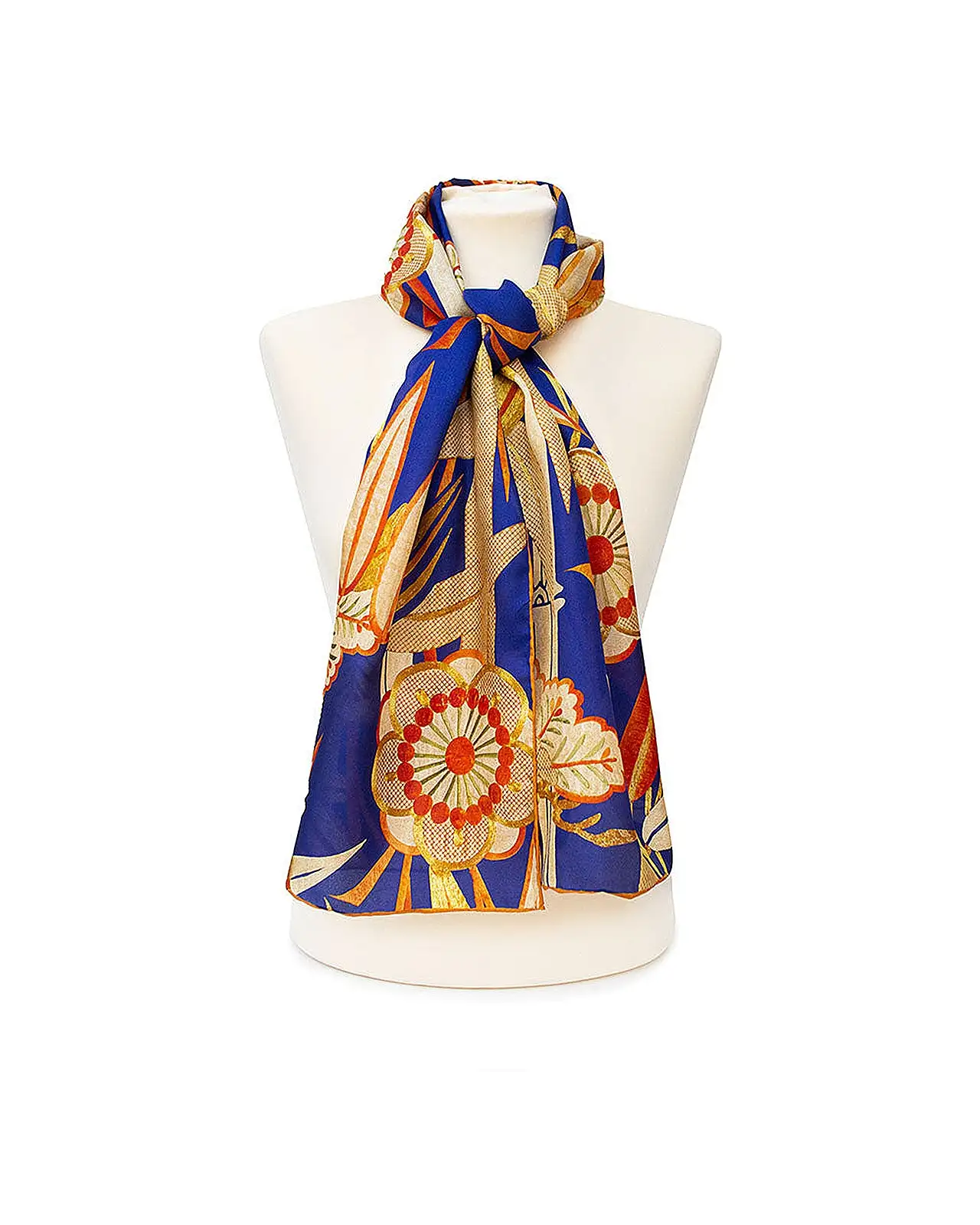 Scarves Fox and Chave Buddhist Altar Cloth Silk Habotai Scarf £42.00