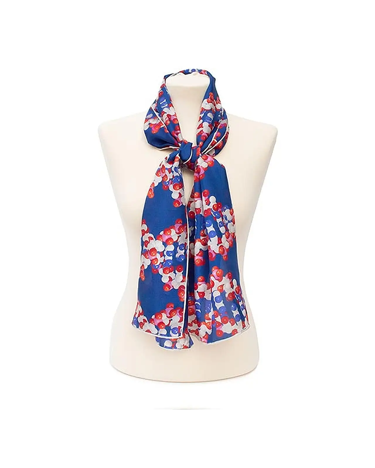 Scarves Fox and Chave Double Helix Silk Habotai Scarf £42.00