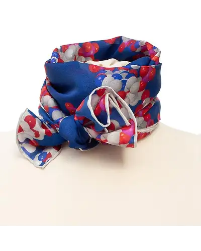 Scarves Fox and Chave Double Helix Silk Habotai Scarf £42.00