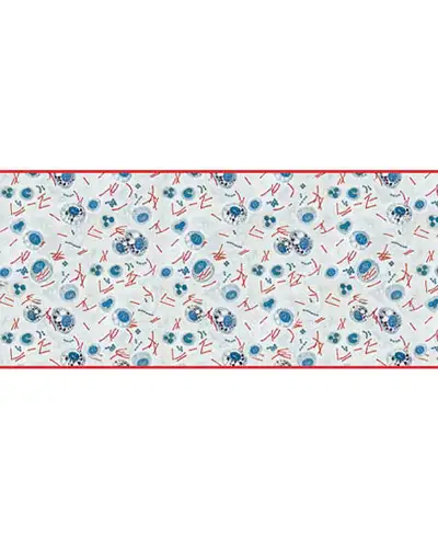 Scarves Fox and Chave Microorganisms Silk Habotai Scarf £42.00