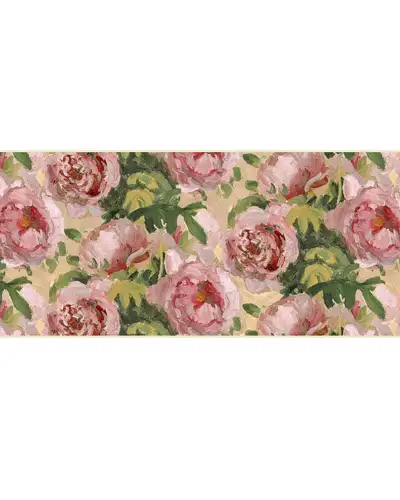 Scarves Fox and Chave Pissarro Peonies Silk Habotai Scarf £50.00