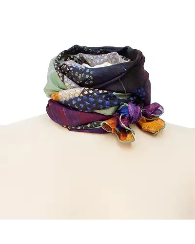 Scarves Fox and Chave Juan Gris Guitars Silk Habotai Scarf £42.00