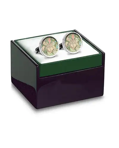 Others Fox and Chave Mucha Wallpaper Cufflinks £29.00