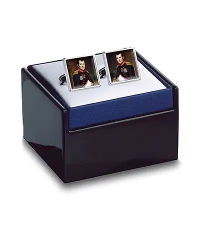 Fly the Flag Fox and Chave Napoleon Cufflinks £29.00