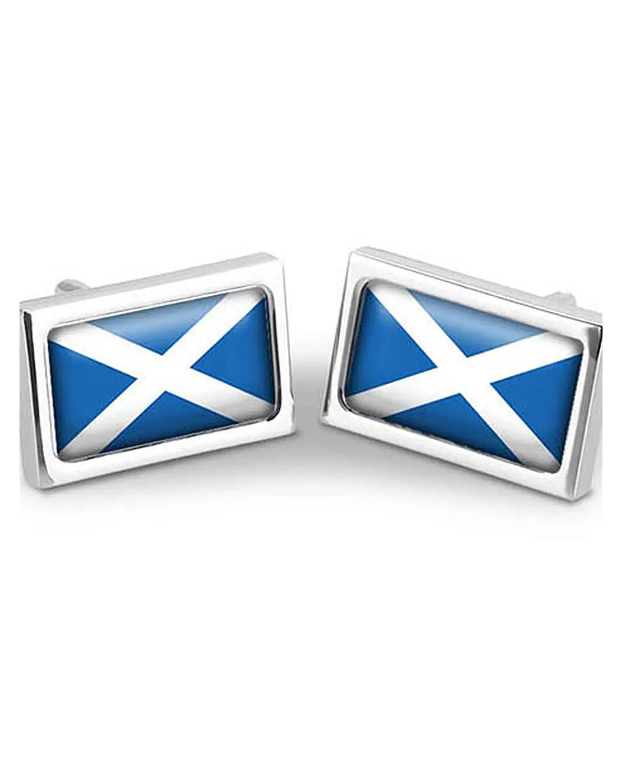 Others Fox and Chave Scottish Saltire Cufflinks £29.00