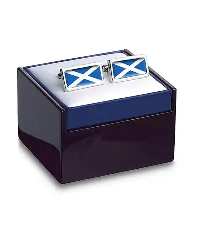 Others Fox and Chave Scottish Saltire Cufflinks £29.00