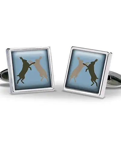 Others Fox and Chave Boxing Hares Cufflinks £29.00