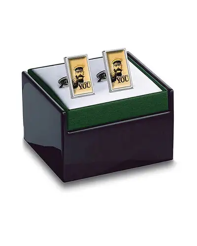 Fly the Flag Fox and Chave Your Country Needs You Cufflinks £29.00