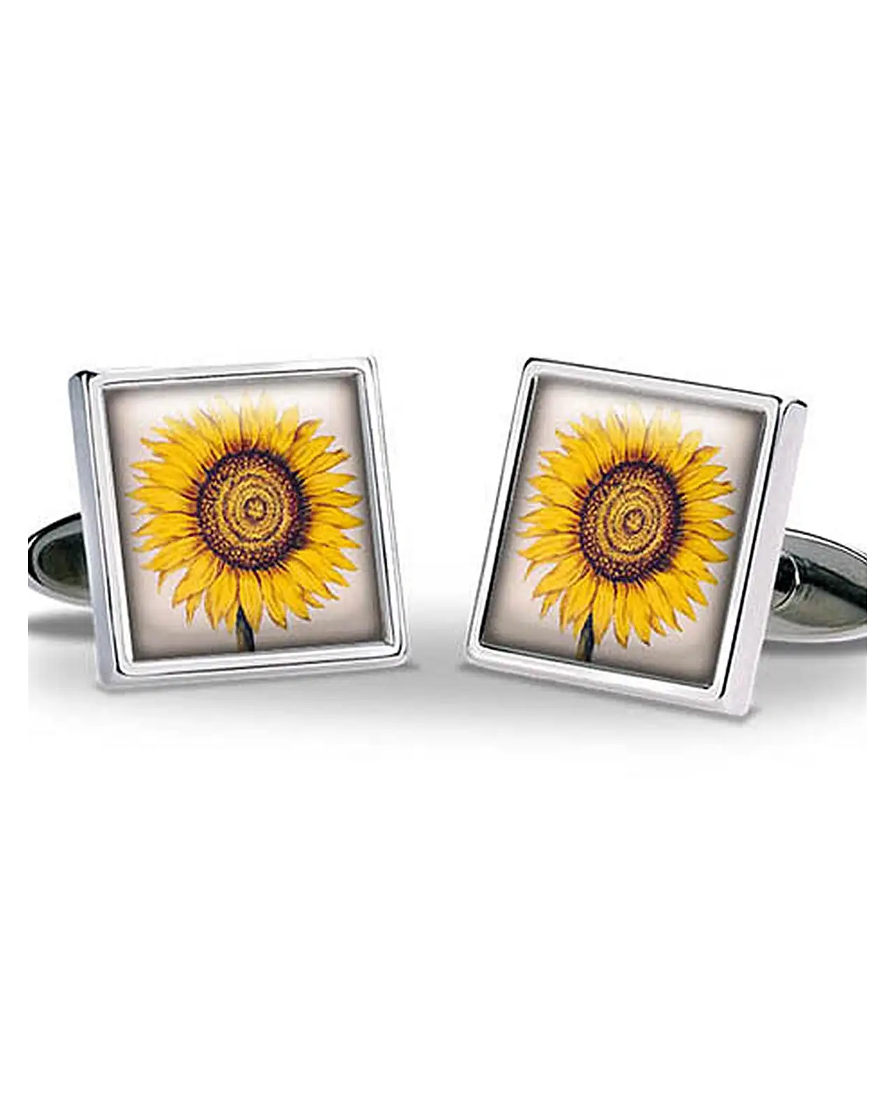 Others Fox and Chave Sunflower Cufflinks £29.00