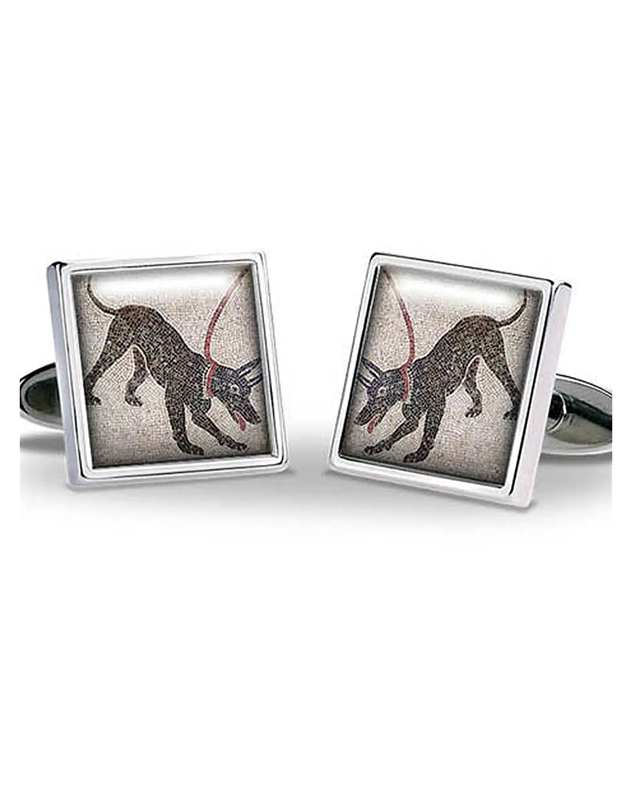 Others Fox and Chave Pompeii Dog Cufflinks £29.00