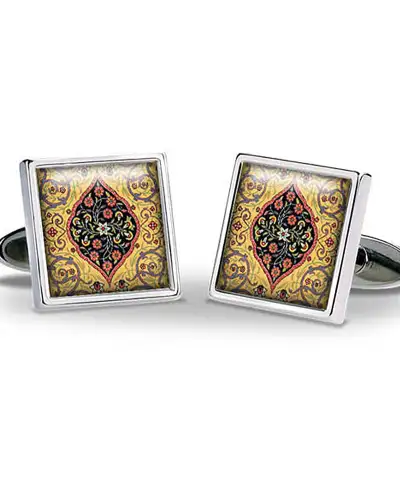 Others Fox and Chave Persian Lozenge Cufflinks £29.00
