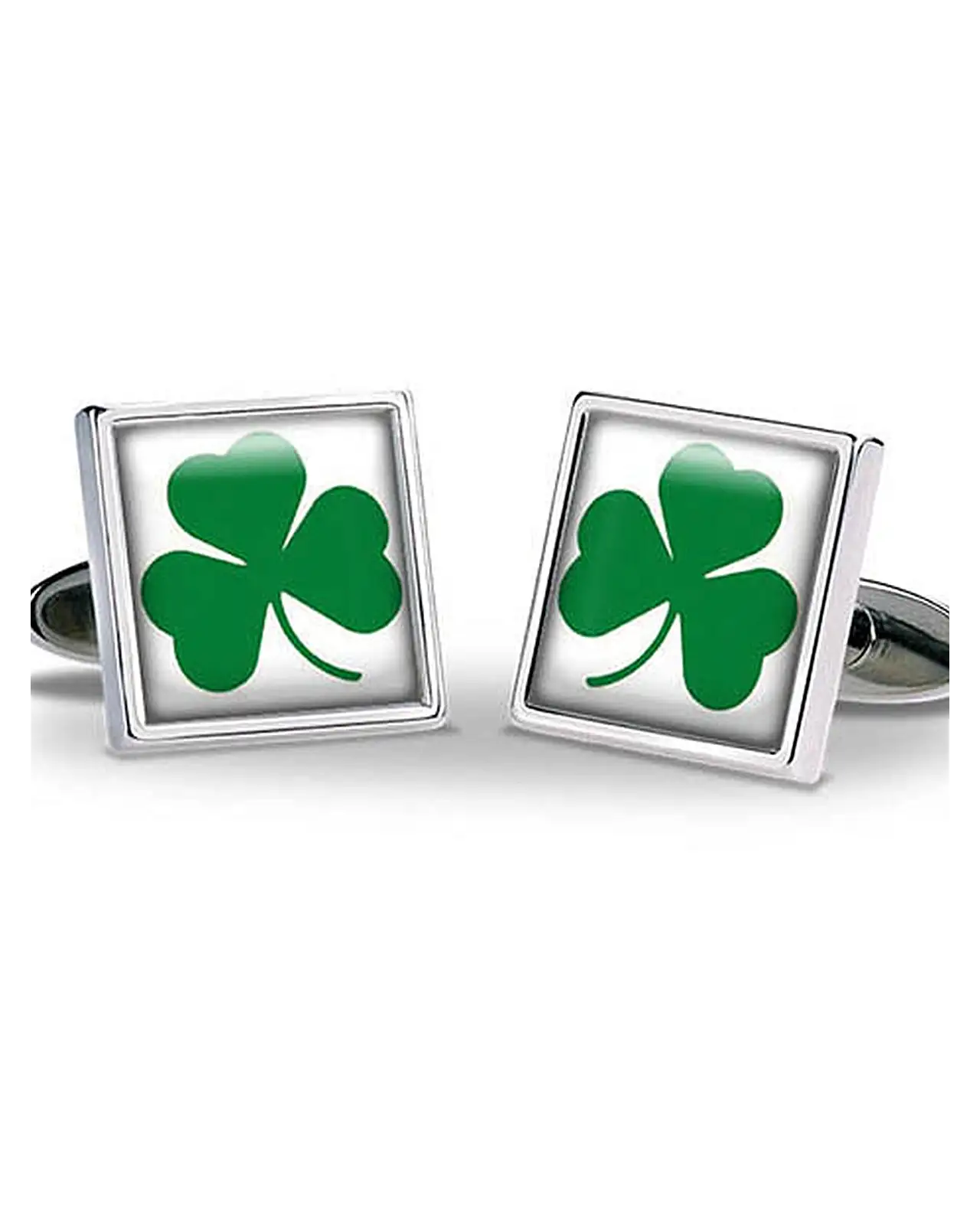 Others Fox and Chave Shamrock Cufflinks £29.00