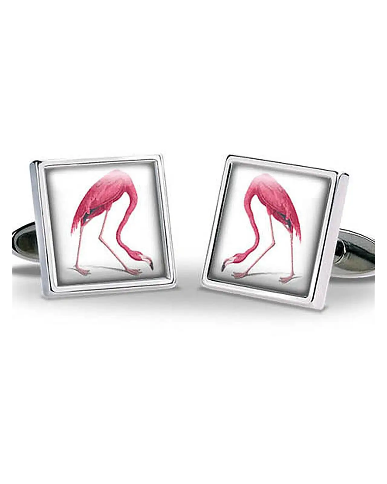 Others Fox and Chave Aubudon Flamingo Cufflinks £29.00