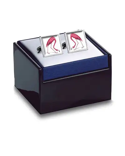 Others Fox and Chave Aubudon Flamingo Cufflinks £29.00