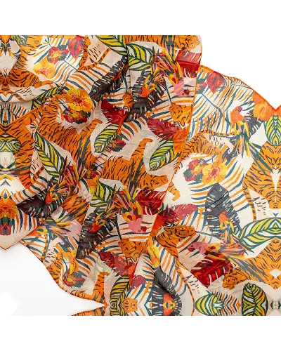 Scarves Fox and Chave Tiger Modal Scarf £19.00