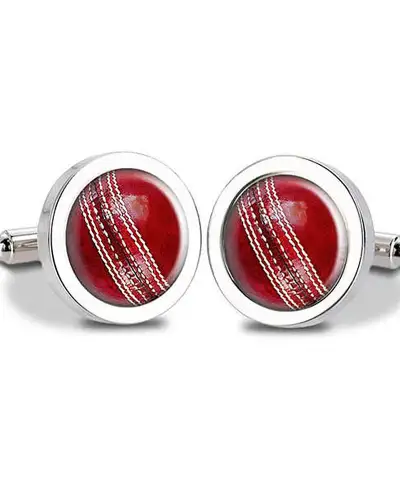Others Fox and Chave Cricket Ball Cufflinks-FC-2411 £29.00