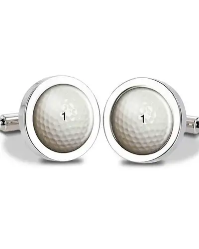 Others Fox and Chave Golf Ball Cufflinks-FC-2402 £29.00