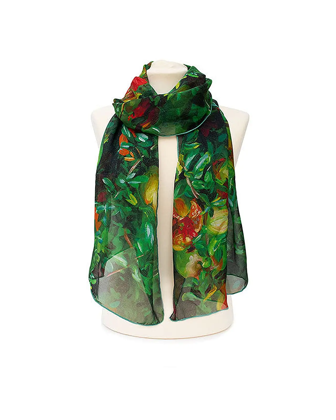 Scarves Fox and Chave John Singer Sargent Pomegranate Chiffon Scarf £52.00