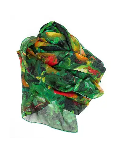 Scarves Fox and Chave John Singer Sargent Pomegranate Chiffon Scarf £52.00