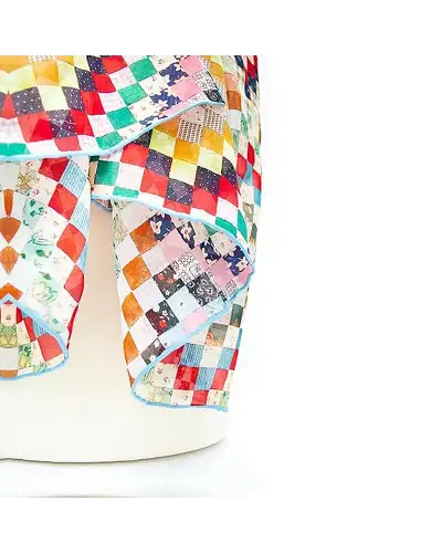 Scarves Fox and Chave Traditional Quilt Chiffon Scarf £52.00