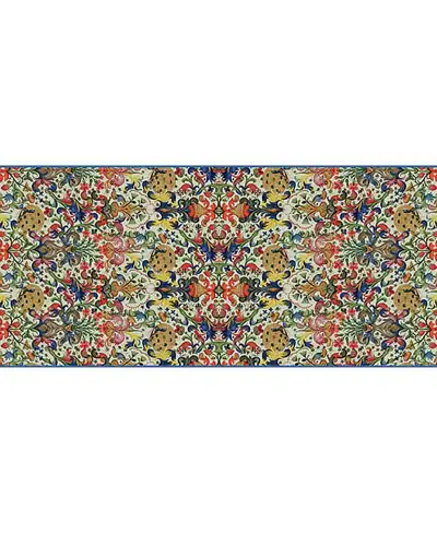 Scarves Fox and Chave Book Of Hours Chiffon Scarf £52.00