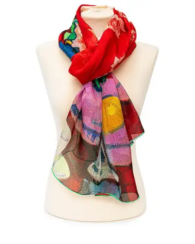 Scarves Fox and Chave Peploe Roses Chiffon Scarf £52.00