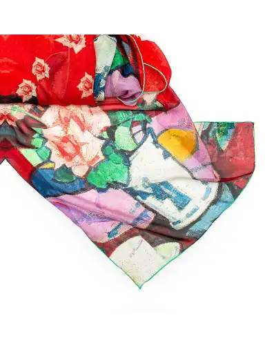 Scarves Fox and Chave Peploe Roses Chiffon Scarf £52.00
