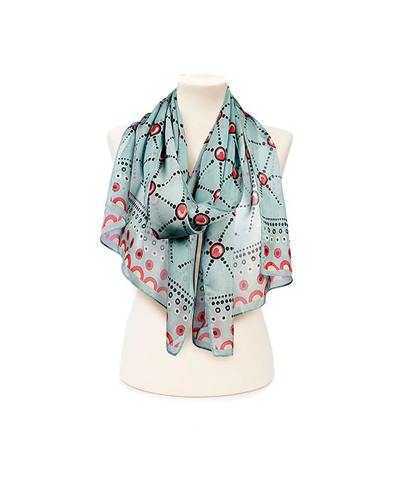 Scarves Fox and Chave Cressida Bell Silk Chiffon Scarf £52.00