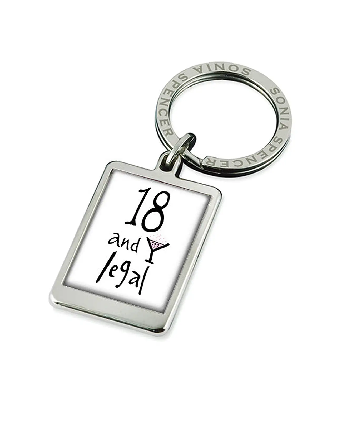Key Rings Fox and Chave Landmark Birthday Keyrings £18.00