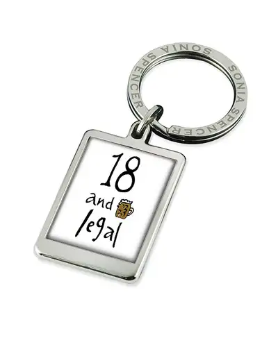 Key Rings Fox and Chave Landmark Birthday Keyrings £18.00