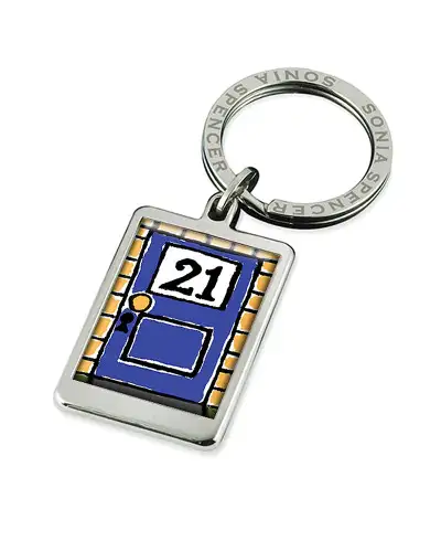 Key Rings Fox and Chave Landmark Birthday Keyrings £18.00