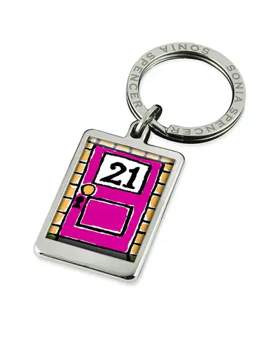 Key Rings Fox and Chave Landmark Birthday Keyrings £18.00