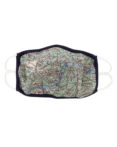 Face Masks Fox and Chave London Map Face Mask £11.00