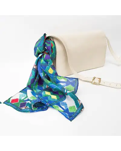 Scarves Fox and Chave Forest Light Silk Habotai Scarf £42.00