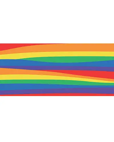 Scarves Fox and Chave Rainbow Silk Habotai Scarf £50.00