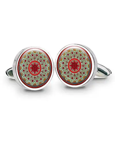 Others Fox and Chave Adam Burnt Orange Cufflinks £29.00