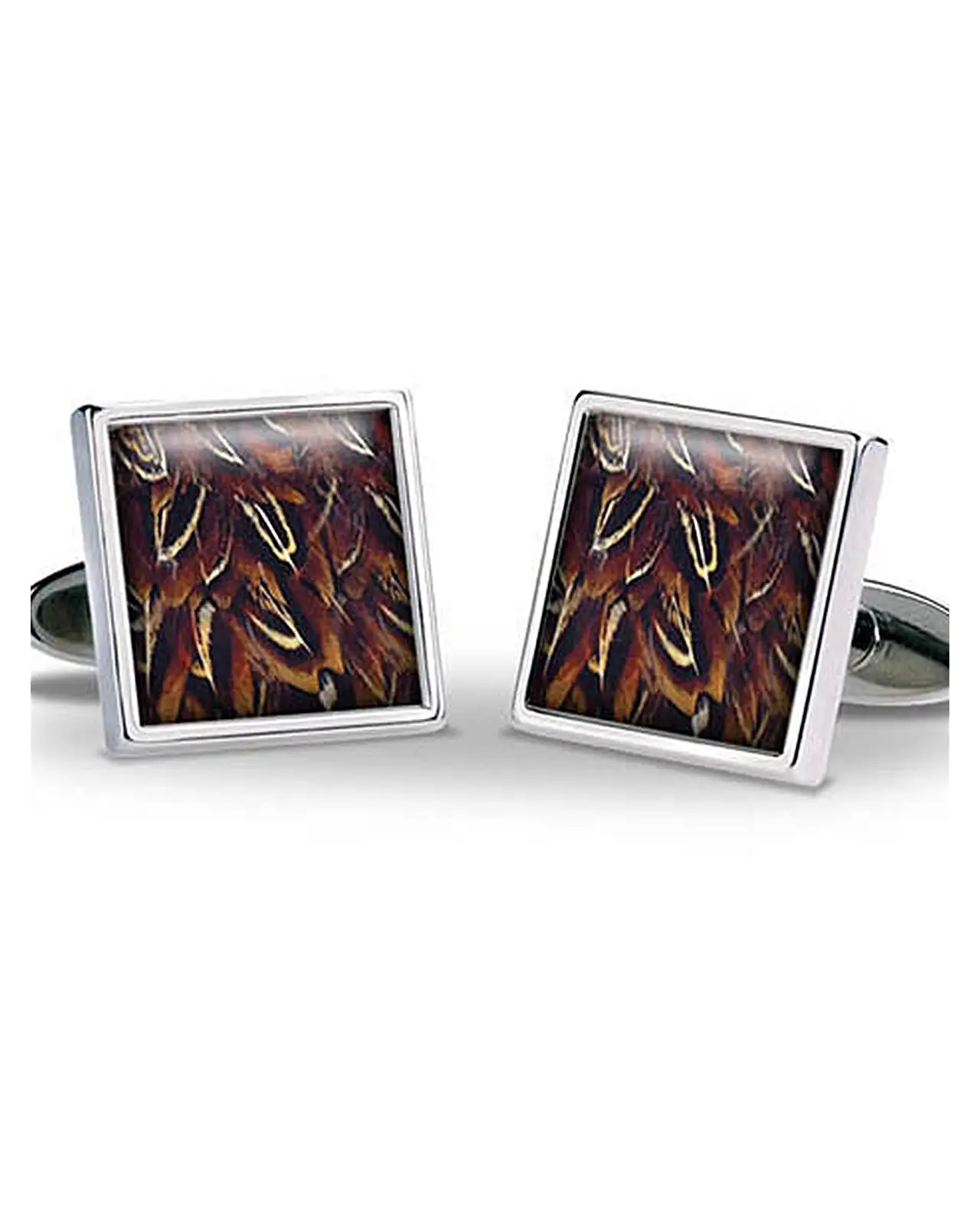 Others Fox and Chave Pheasant Feathers Cufflinks £29.00