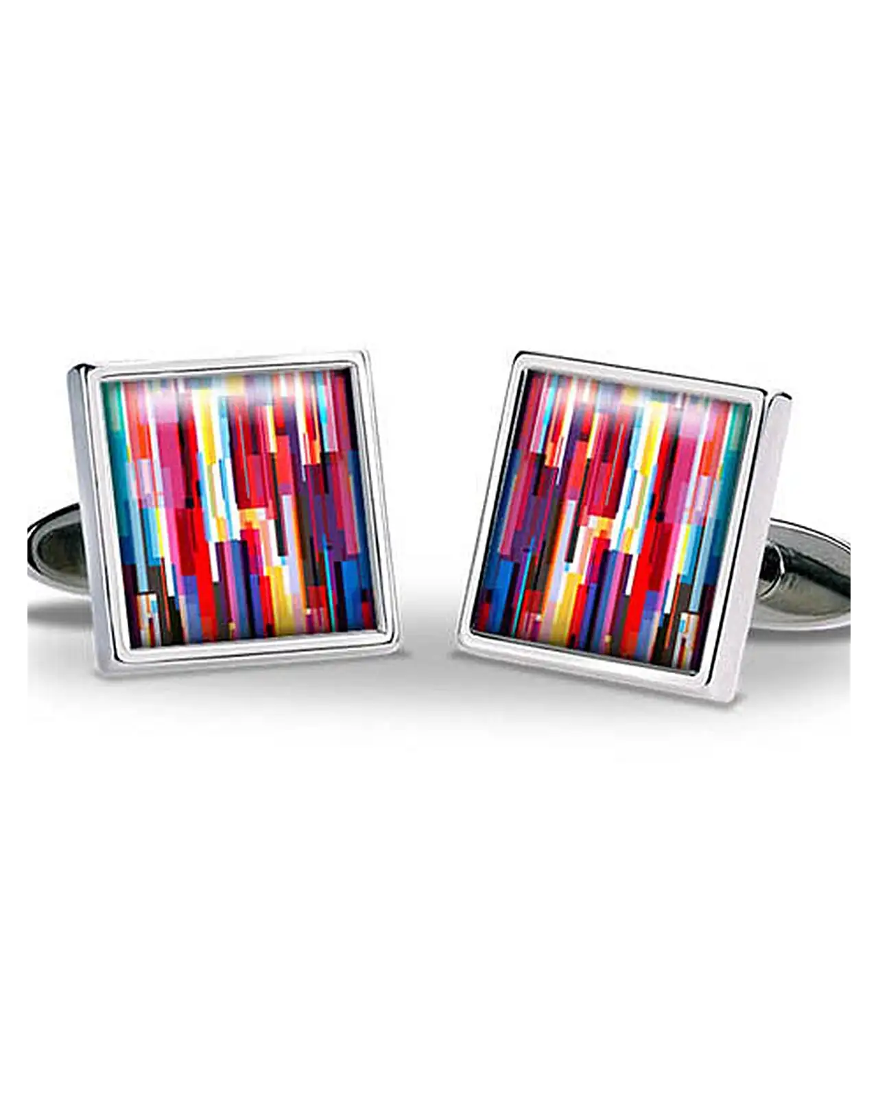 Others Fox and Chave Colour Bars Cufflinks £29.00