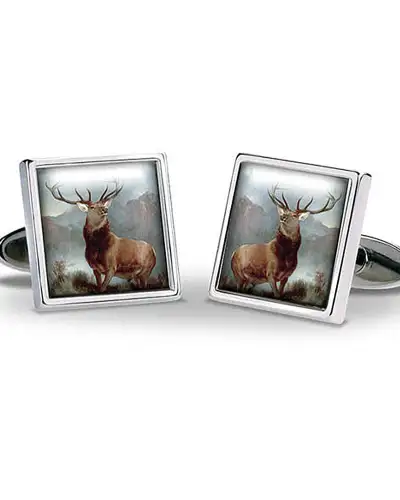 Others Fox and Chave Monarch Of The Glen Cufflinks £29.00