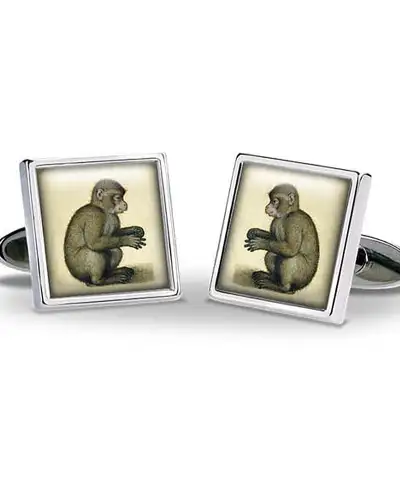 Others Fox and Chave Durer Monkey Cufflinks £29.00