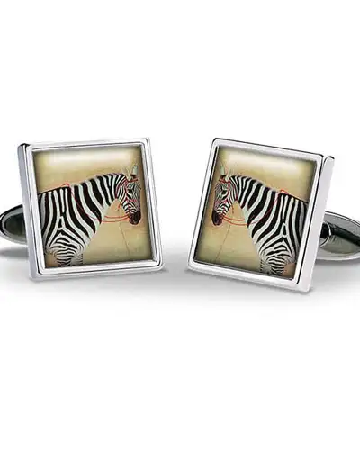 Others Fox and Chave Zebra Cufflinks £27.00