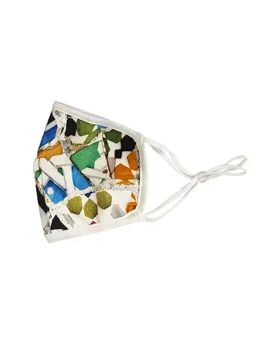 Face Masks Fox and Chave Gaudi Mosaic Face Mask £11.00