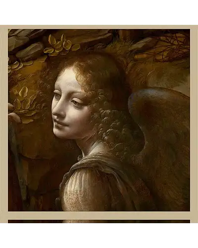 Scarves Fox and Chave Da Vinci Virgin Of The Rocks Silk Square £58.00