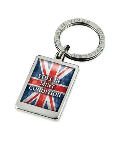 Key Rings Fox and Chave Still In Mint Condition Flag Keyring £18.00