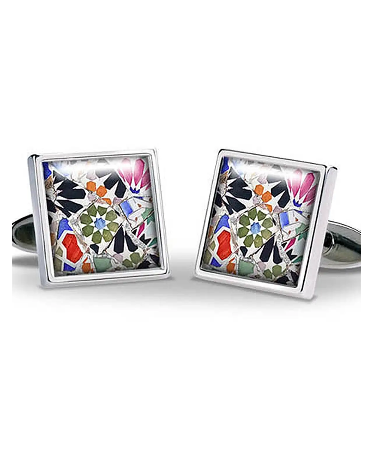 Others Fox and Chave Gaudi Mosaic Cufflinks £29.00