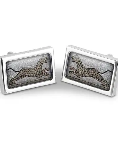 Others Fox and Chave Byzantine Leopard Cufflinks £29.00