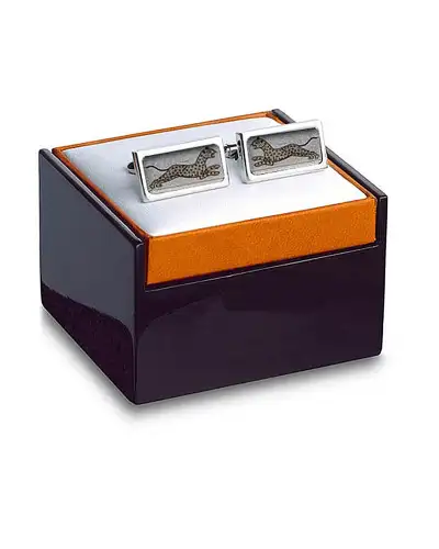 Others Fox and Chave Byzantine Leopard Cufflinks £29.00