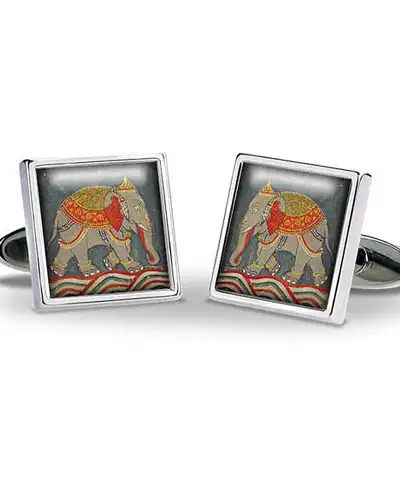 Others Fox and Chave Mughal Elephant Cufflinks £29.00