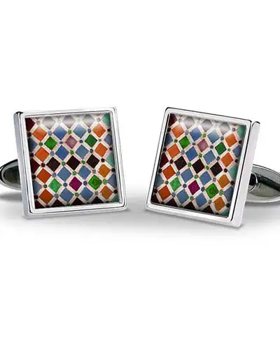 Others Fox and Chave Alhambra Tiles Cufflinks £29.00